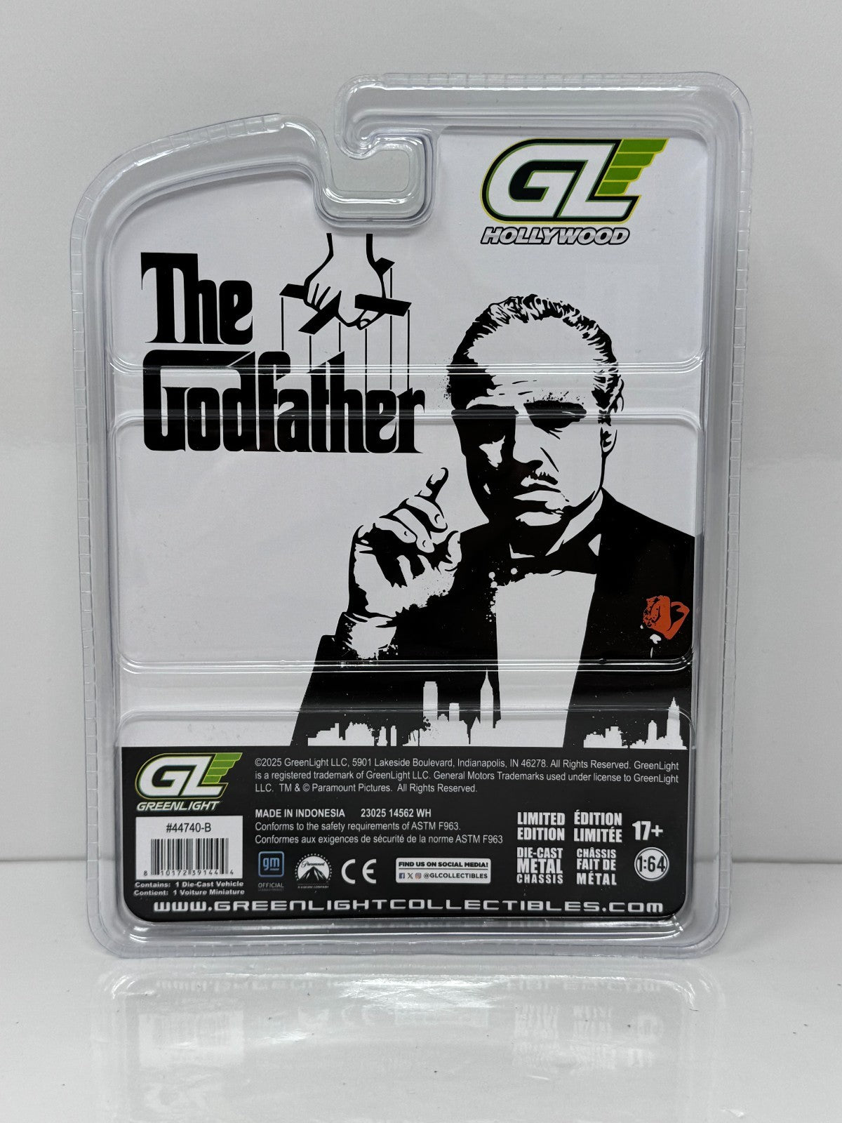 Greenlight Hollywood The Godfather 1955 Cadillac Fleetwood Series 60 1:64 Diecast