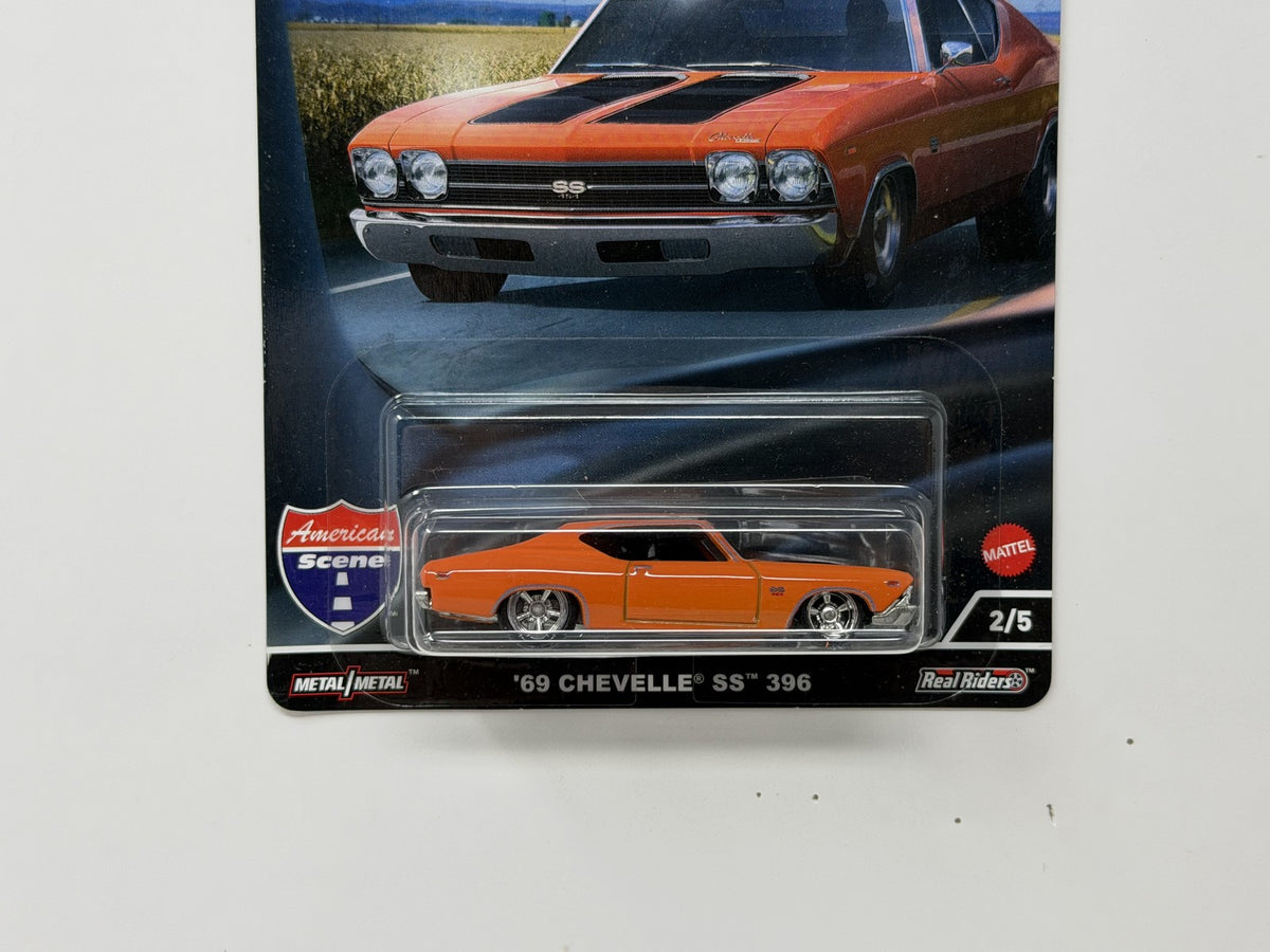 Hot Wheels Premium American Scene 1969 Chevrolet Chevelle SS 396 1:64 Diecast