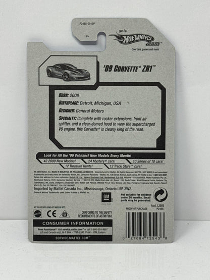 Hot Wheels Faster Than Ever 2009 Chevy Corvette ZR1 1:64 Diecast Factory Sealed