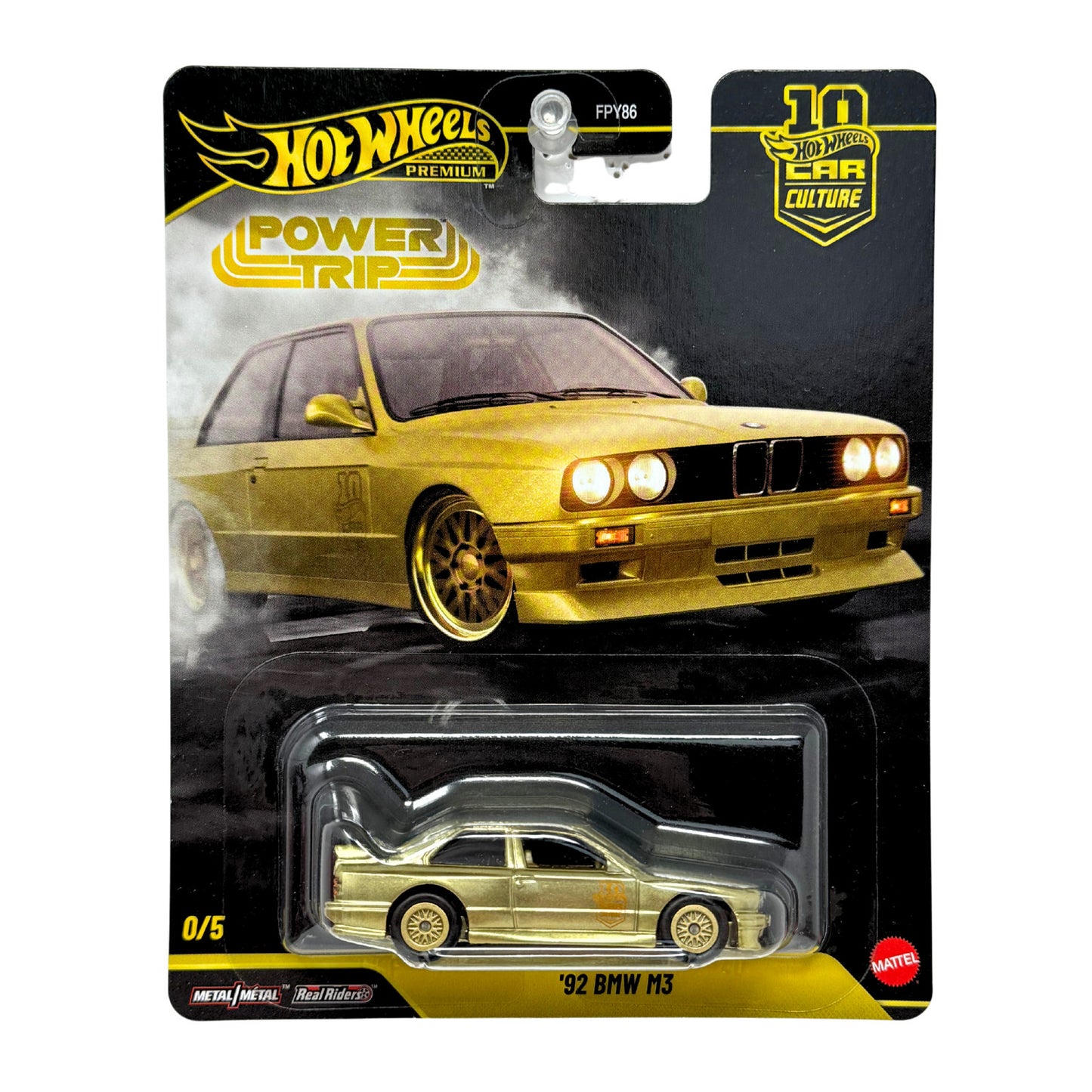 Hot Wheels Premium Power Trip 1992 BMW M3 CHASE 051:64 Diecast