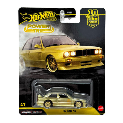 Hot Wheels Premium Power Trip 1992 BMW M3 CHASE 051:64 Diecast