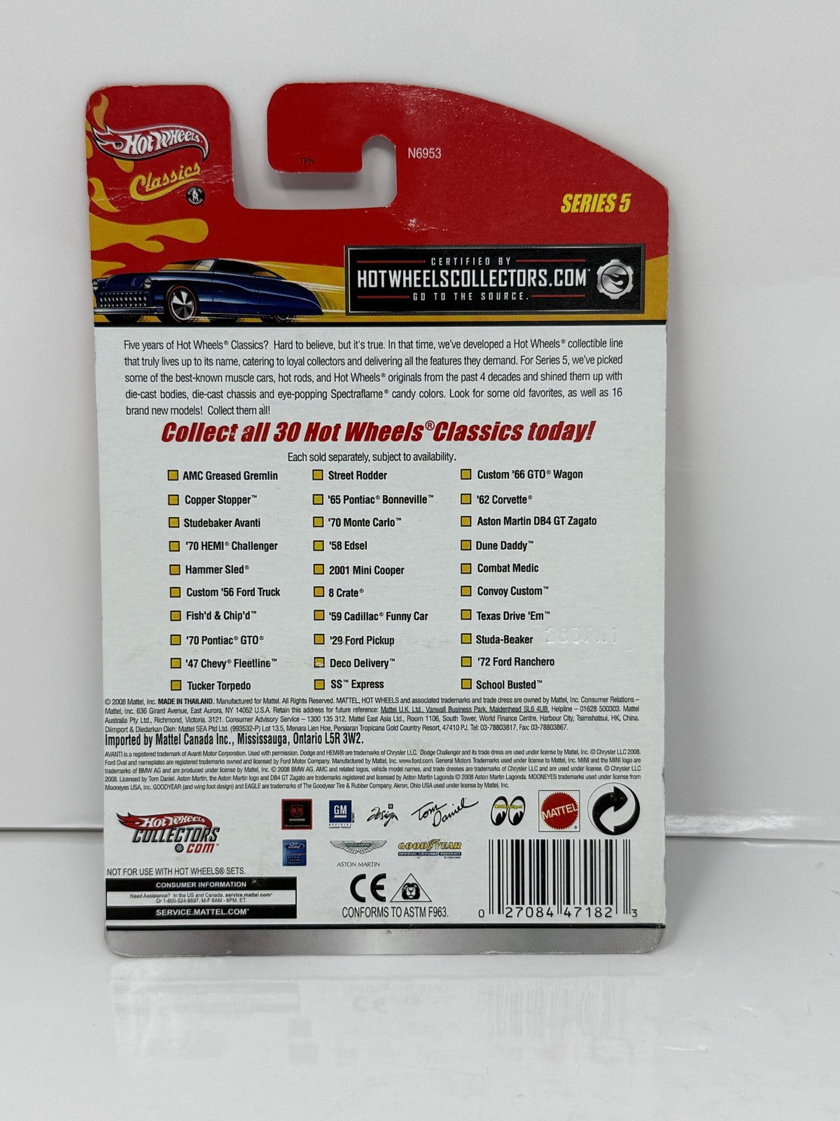 Hot Wheels Classics Series 5 Convoy Custom 1:64 Diecast