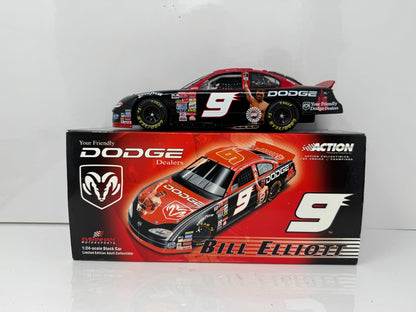 Action NASCAR Bill Elliott #9 Muhammad Ali 2001 Dodge Intrepid RT 1:24 Diecast