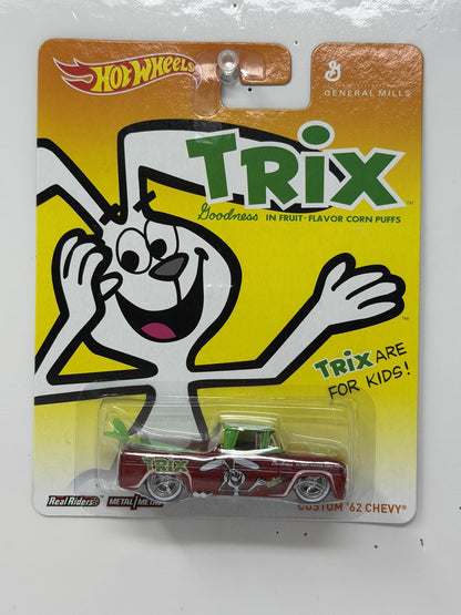 Hot Wheels General Mills Trix Custom 1962 Chevy 1:64 Diecast Real Riders