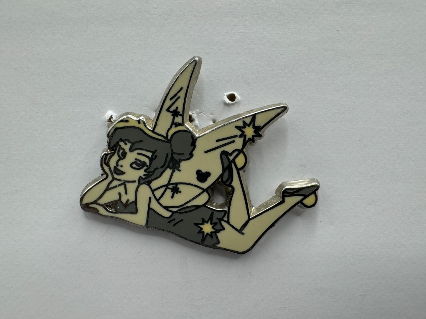 DLR Disney Tinker Bell Winter Ice Sculpture Hidden Mickey Trading Pin DC1S13