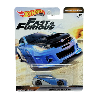 Hot Wheels Premium Fast & Furious Subaru Impreza WRX STI 1:64 Diecast