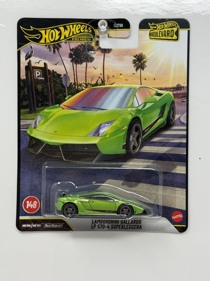 Hot Wheels Premium Boulevard #148 Lamborghini Gallardo LP 570-4 1:64 Diecast