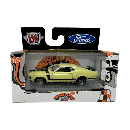M2 Machines Muscle Parts 1970 Ford Mustang Boss 302 1:64 Diecast