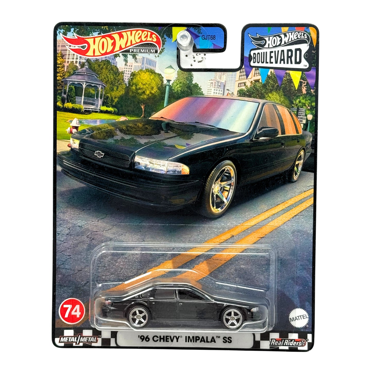 Hot Wheels Premium Boulevard #74 1996 Chevy Impala SS 1:64 Diecast