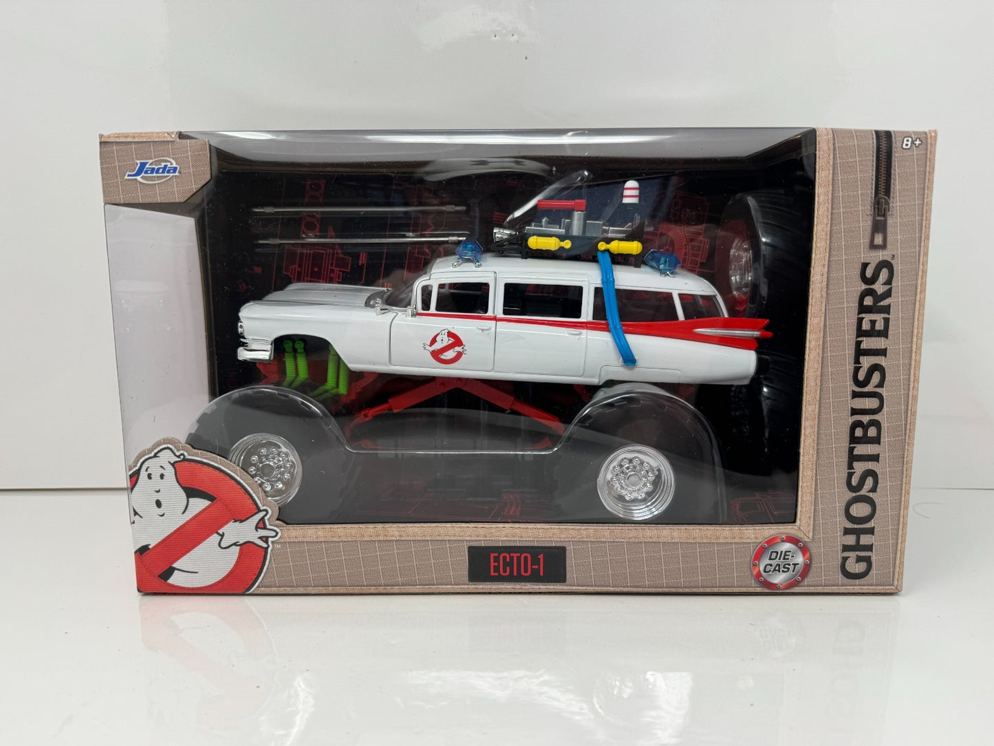 Jada Ghostbusters ECTO-1 Monster Truck 1:24 Diecast