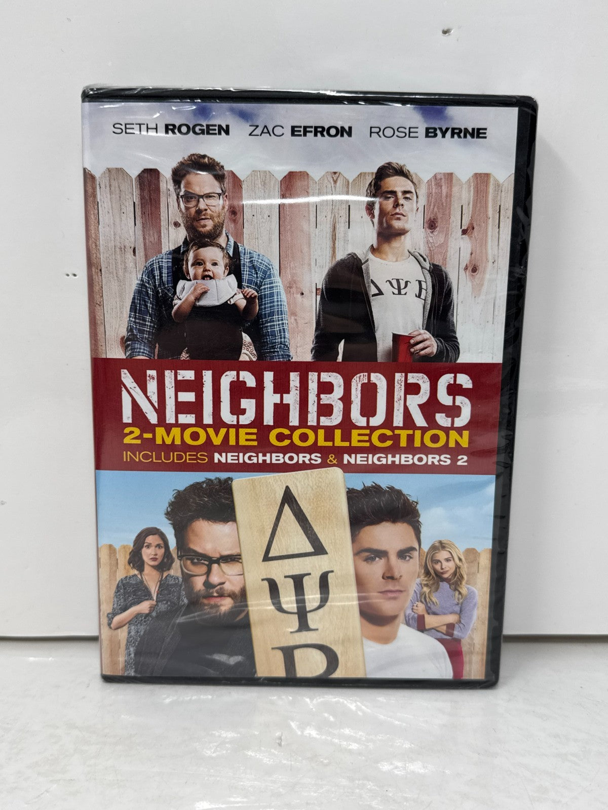 Neighbors / Neighbors 2 DVD Seth Rogen Zac Efron Comedy 2-Movie Set New & Sealed