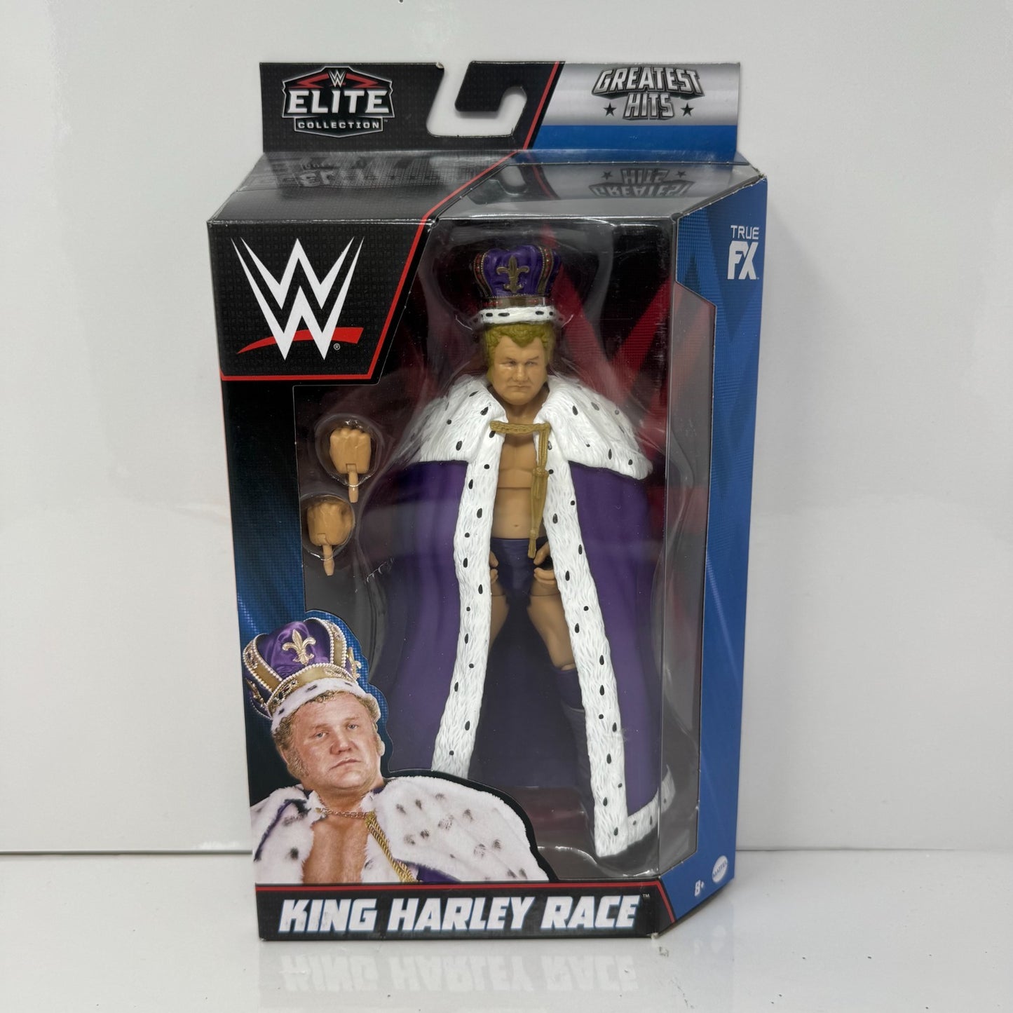 Mattel WWE Elite Collection Greatest Hits King Harley Race Action Figure