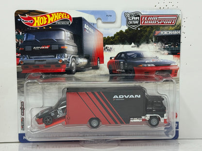 Hot Wheels Premium Team Transport #27 Nissan Skyline GT-R (BNR32) 1:64 Diecast