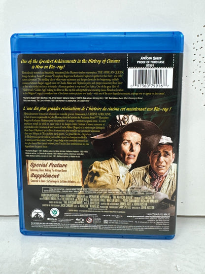 The African Queen Blu-ray Humphrey Bogart Classic Adventure