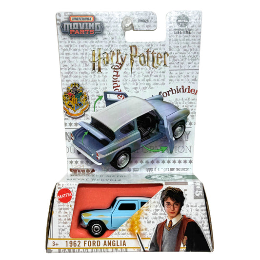 Matchbox Moving Parts Harry Potter 1962 Ford Anglia 1:64 Diecast