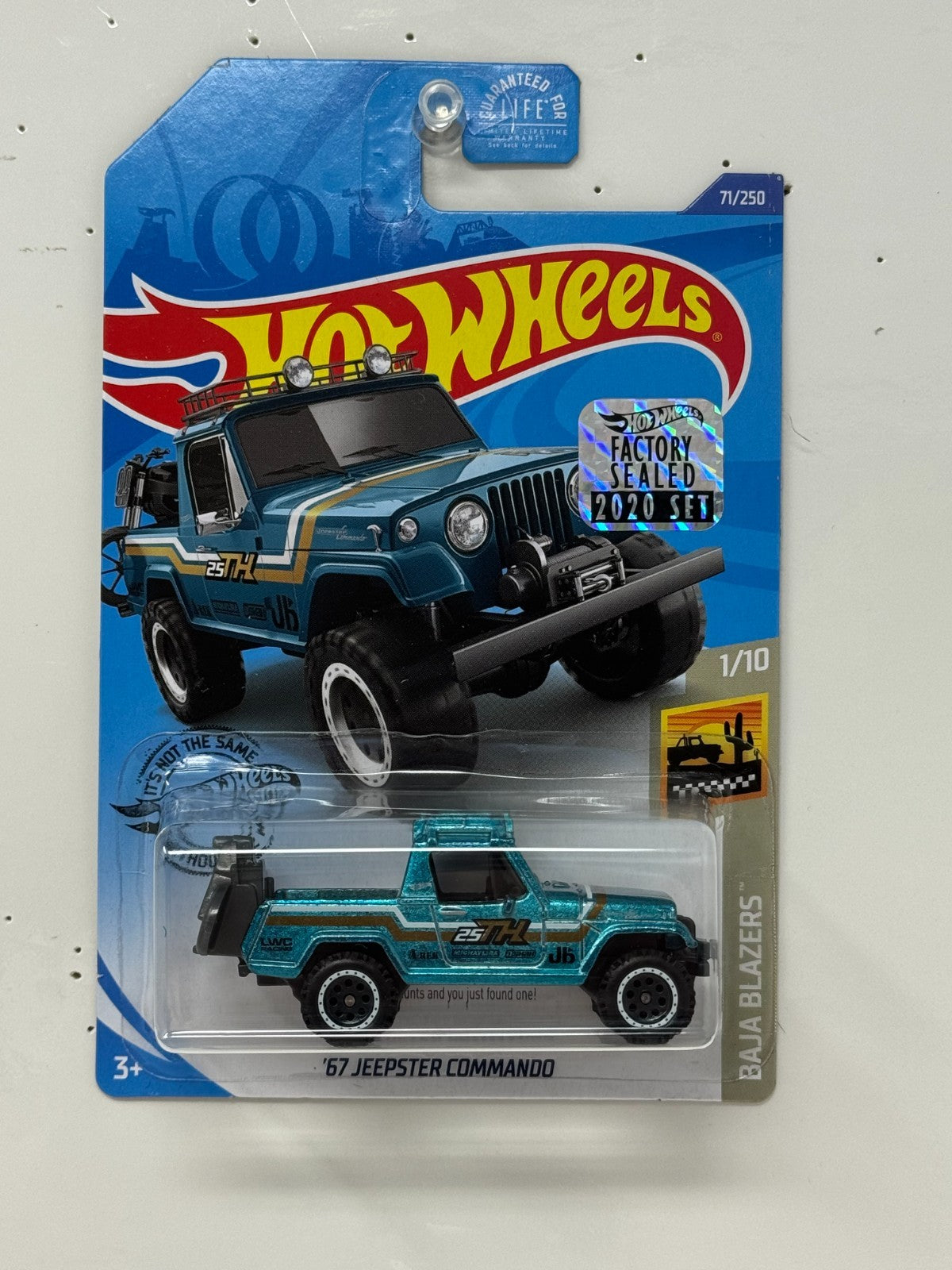 Hot Wheels Super Treasure Hunt Jeepster Commando 1:64 Diecast Factory Sealed
