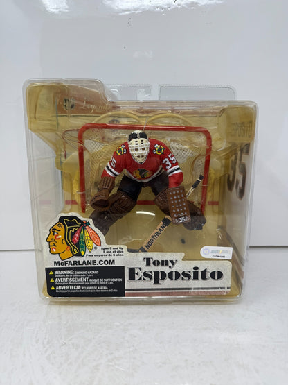 McFarlane NHL Tony Esposito Chicago Blackhawks Legends Series 3 Figure