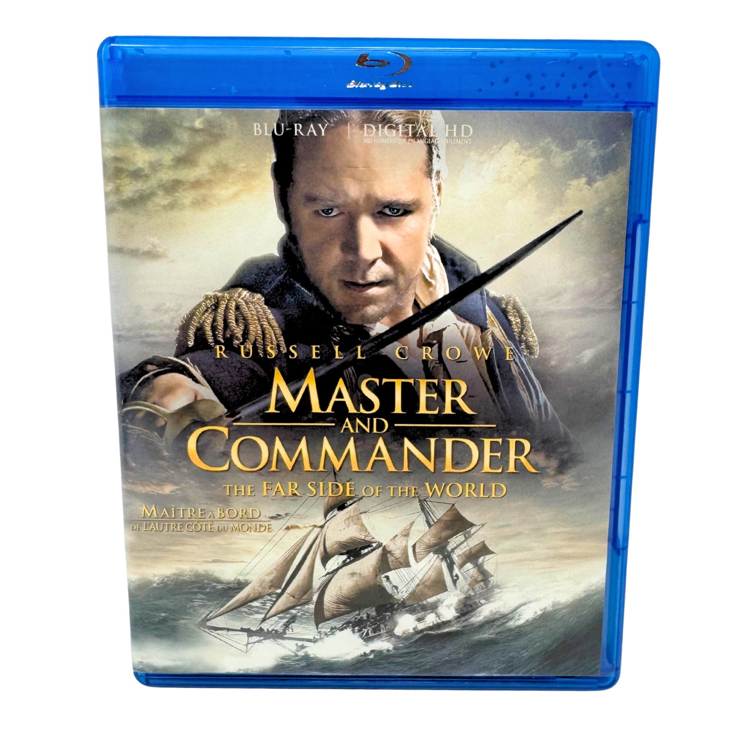Master and Commander (Blu-ray) Russell Crowe Adventure Good Condition!!!