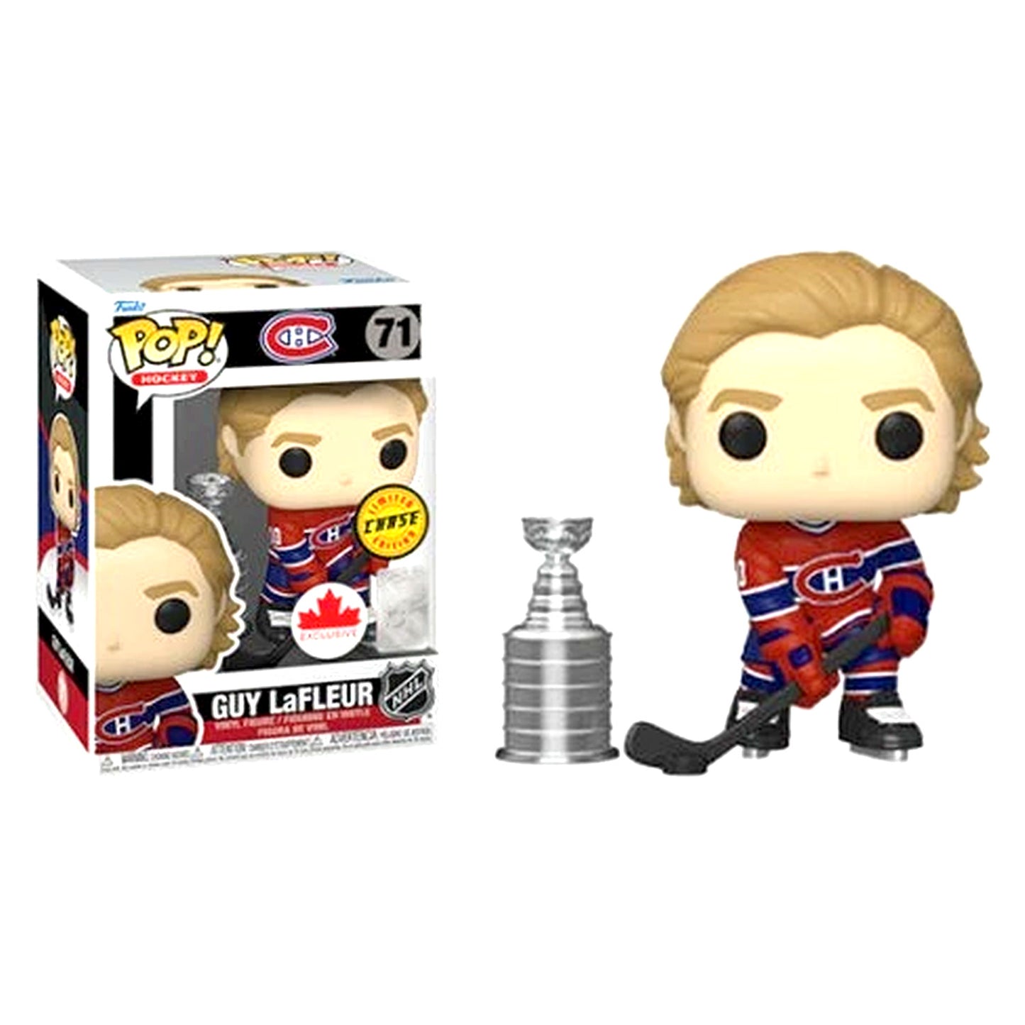 Funko Pop! Hockey Montreal Canadiens #71 Guy Lafleur Chase Vinyl Figure