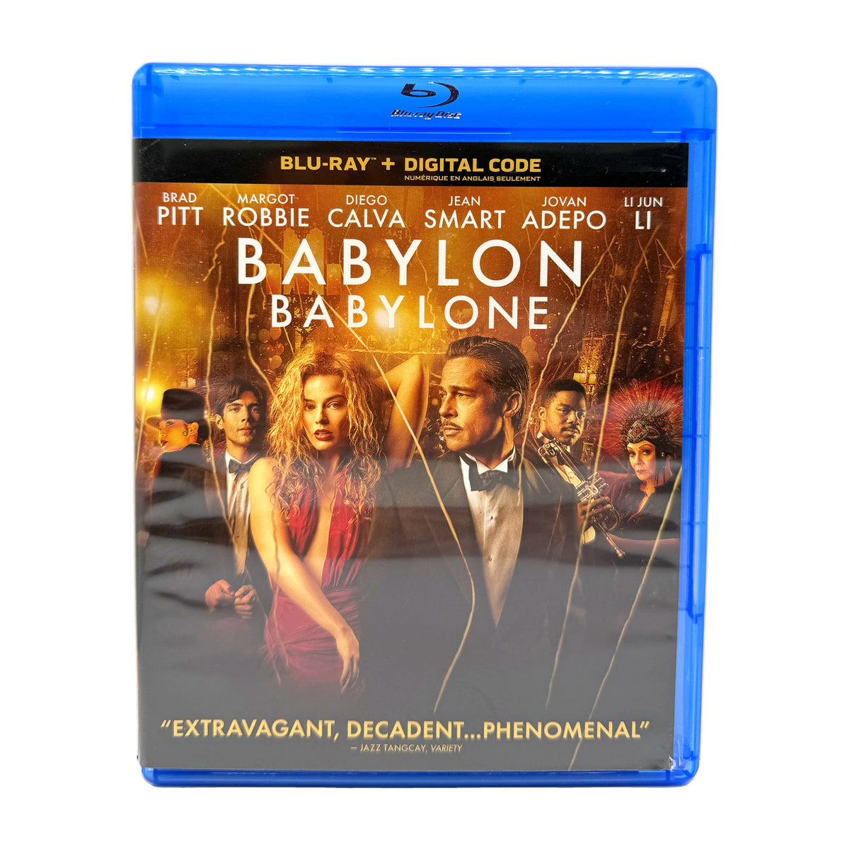 Babylon (Blu-ray) Brad Pitt Margot Robbie Drama