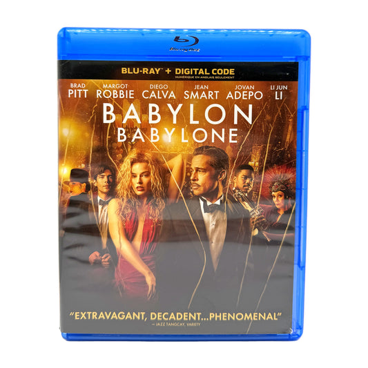 Babylon (Blu-ray) Brad Pitt Margot Robbie Drama