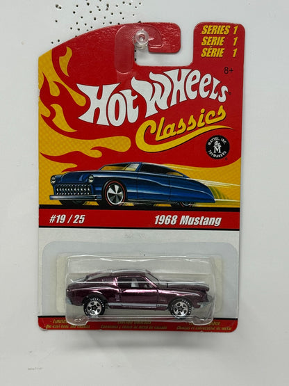 Hot Wheels Classics 1968 Mustang Series 1 Muscle Car 1:64 Diecast