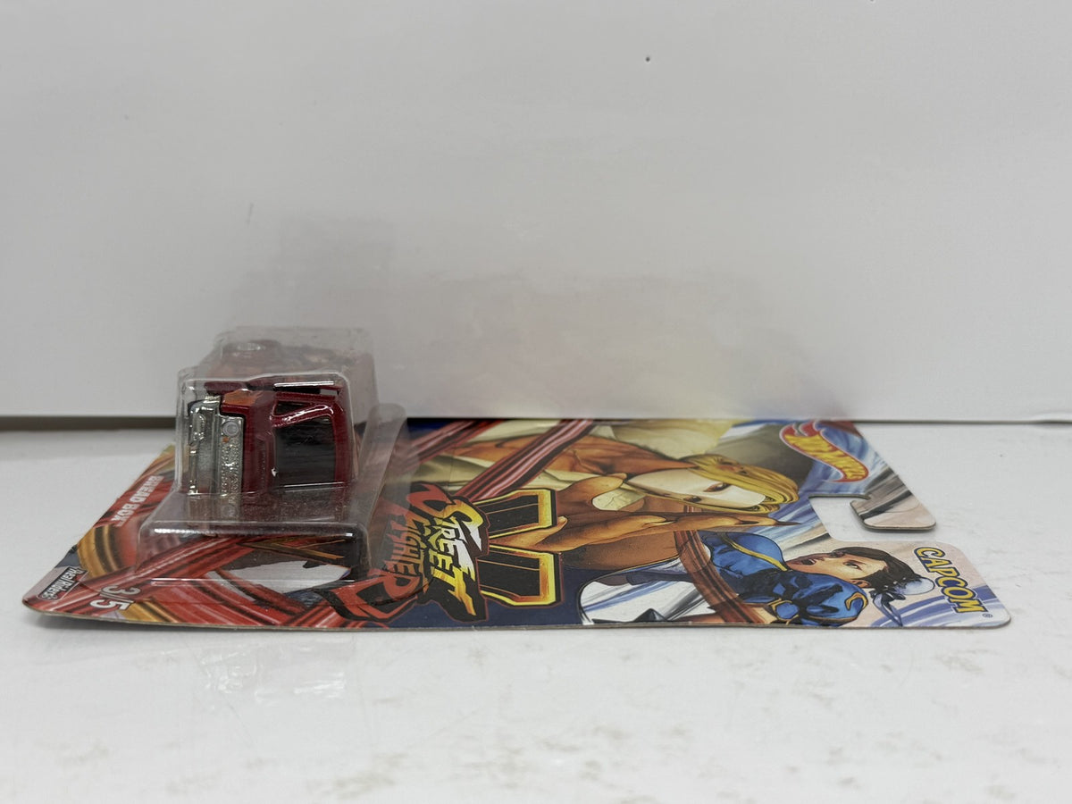 Hot Wheels Street Fighter V Bread Box 1:64 Diecast Real Riders
