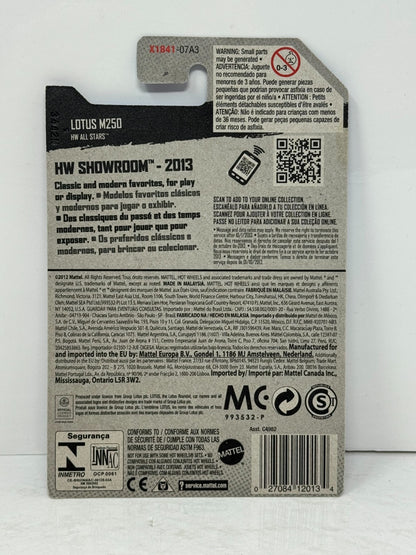 Hot Wheels Showroom Lotus M250 1:64 Diecast