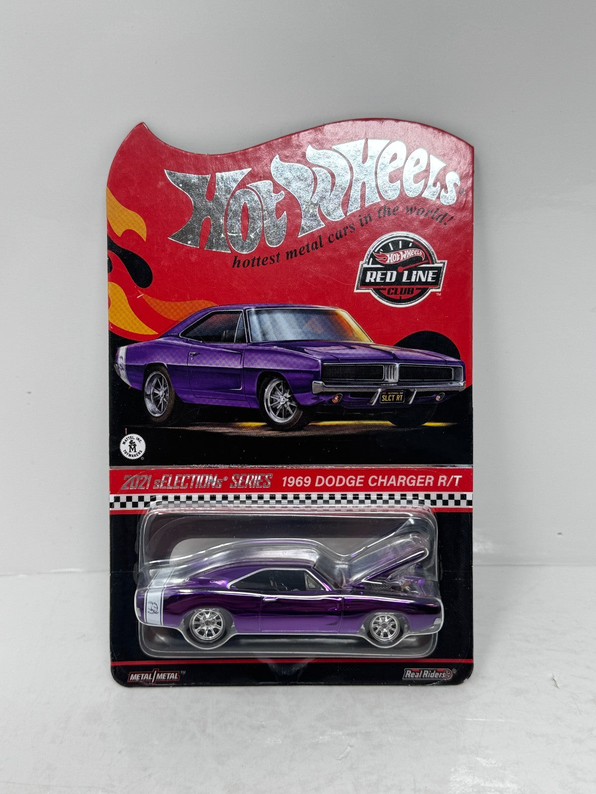 Hot Wheels RLC Red Line Club 2021 sELECTIONs 1969 Dodge Charger R/T 1:64 Diecast