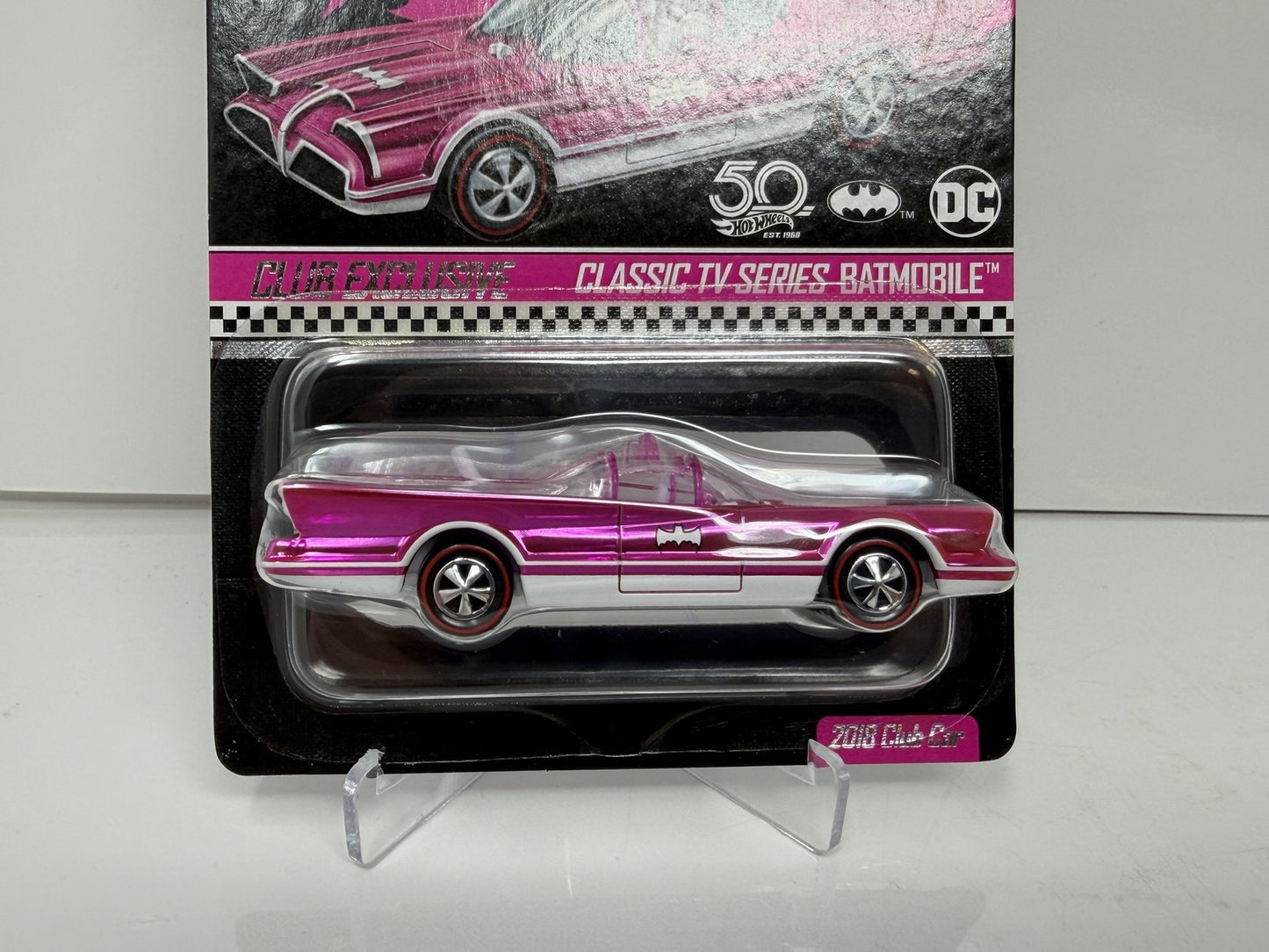 Hot Wheels RLC Red Line Club 2018 Club Classic TV Series Batmobile 1:64 Diecast