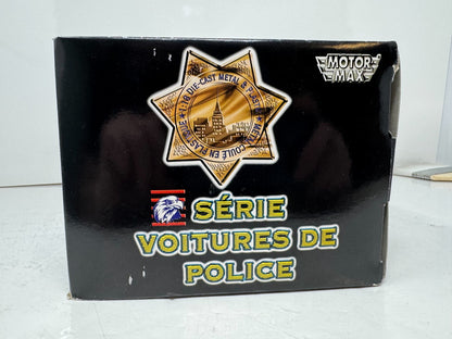 Motor Max RCMP Ford Crown Victoria Police Car 1:18 Diecast