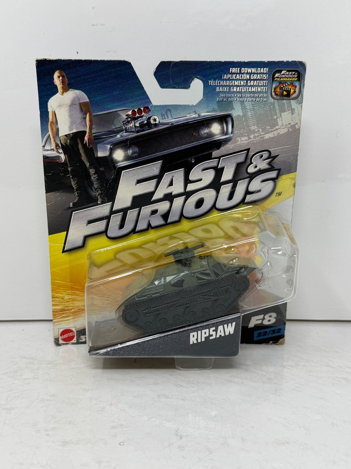 Mattel Fast & Furious Ripsaw F8 1:55 Diecast