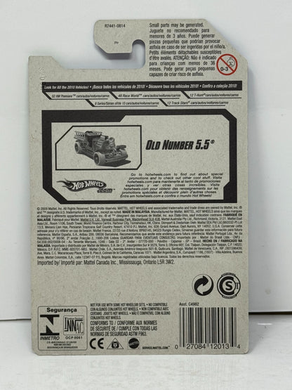 Hot Wheels Treasure Hunt Old Number 5.5 Fire Truck 1:64 Diecast