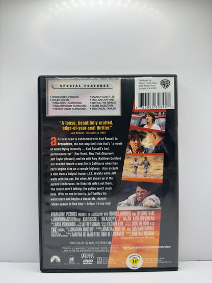 Breakdown (DVD) Kurt Russell Thriller