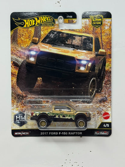 Hot Wheels Premium HW Off Road 2017 Ford F-150 Raptor 1:64 Diecast