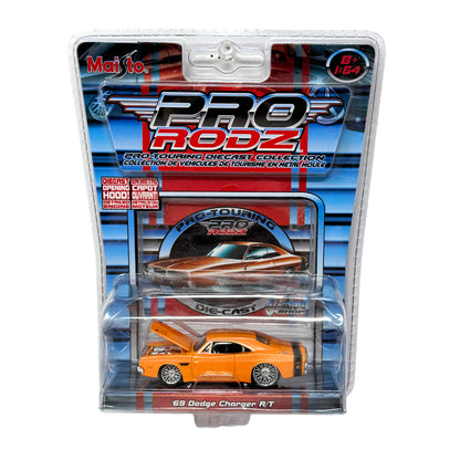 Maisto Pro Rodz 1969 Dodge Charger R/T Orange 1:64 Diecast