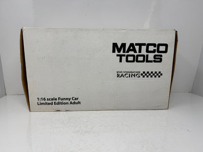 Milestone Whit Bazemore NHRA Matco Tools Iron Black Dodge Funny Car 1:16 Scale