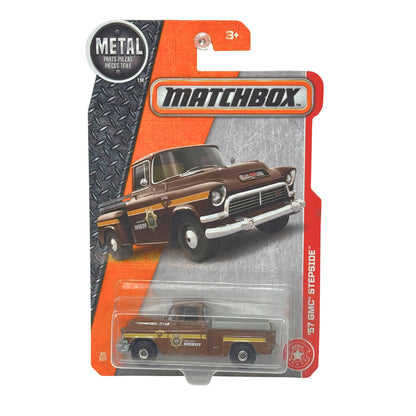 Matchbox 1957 GMC Stepside Sheriff 1:64 Diecast
