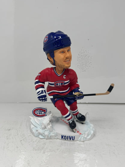 Forever Collectibles NHL Saku Koivu Montreal Canadiens Bobblehead Men Of The Ice
