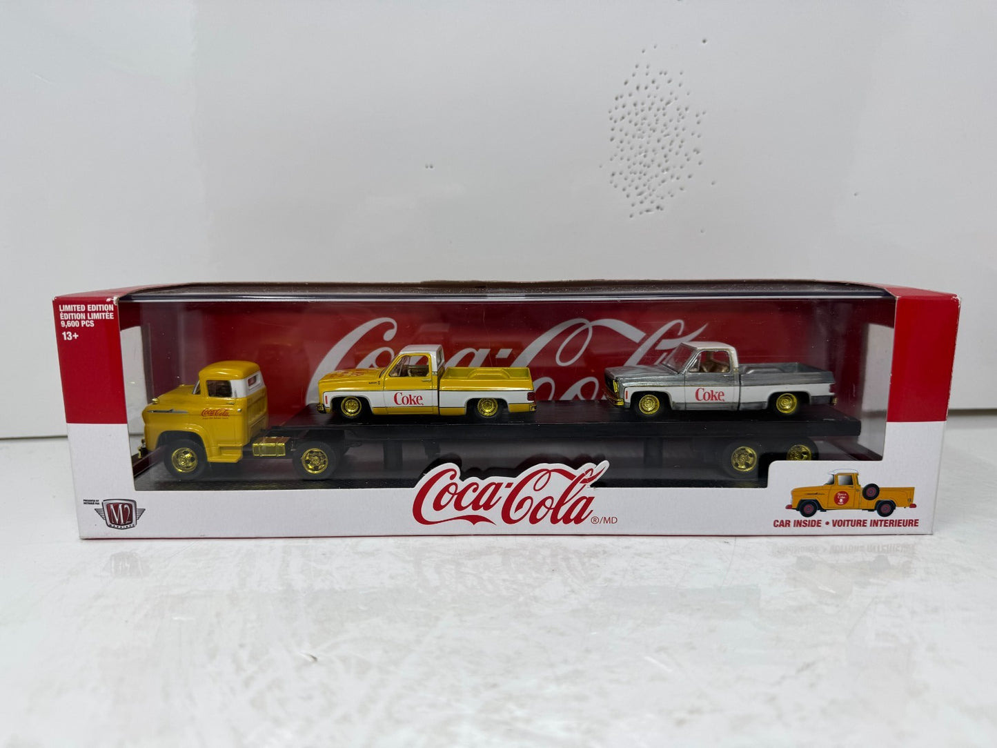 M2 Machines Auto Haulers Chevrolet Pickup Truck Set Coca-Cola 164 Diecast Custom