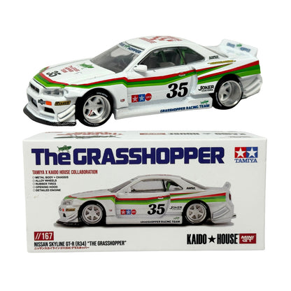 Kaido House Nissan Skyline GT-R (R34) The Grasshopper 1:64 Diecast