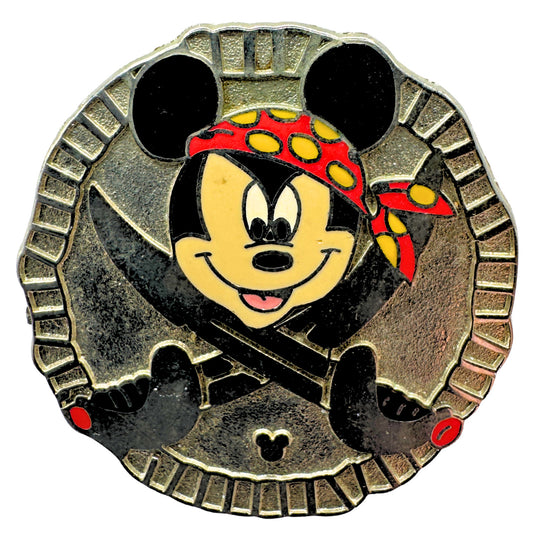 WDW Disney Mickey Mouse Pirate Coins Hidden Mickey Trading Pin DC2S1