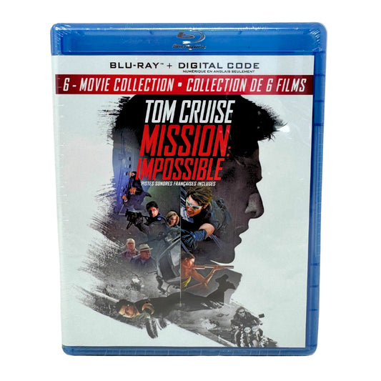 Mission: Impossible 6-Movie Collection (Blu-ray) Action Brand New and Sealed!!!