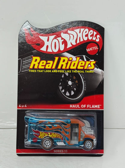 Hot Wheels RLC Redline Club Real Riders Series Haul of Flame 1:64 Diecast
