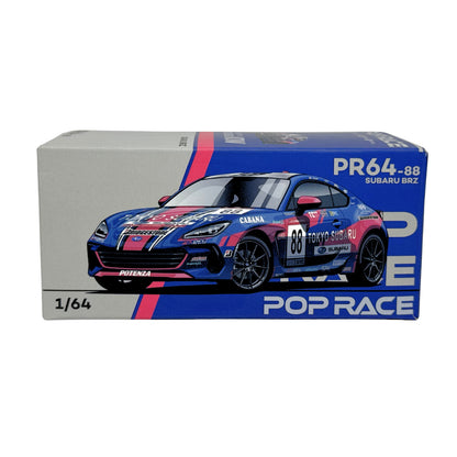 Pop Race Subaru BRZ Tokyo Subaru #88 1:64 Diecast