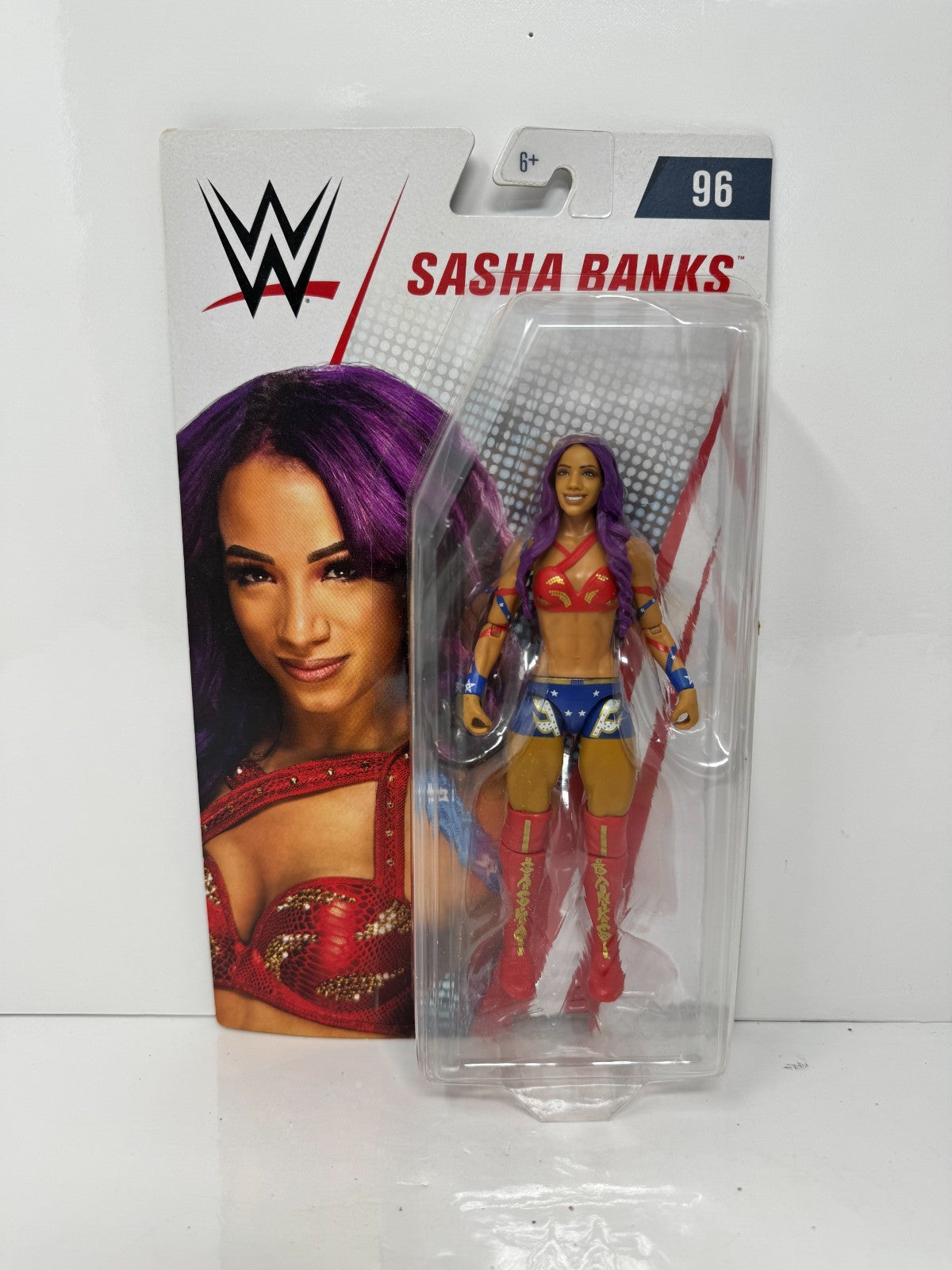 Mattel WWE Sasha Banks #96 Basic Series Wrestling Action Figure