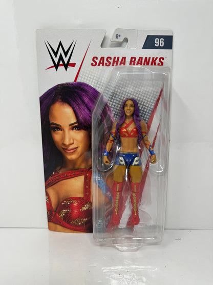 Mattel WWE Sasha Banks #96 Basic Series Wrestling Action Figure