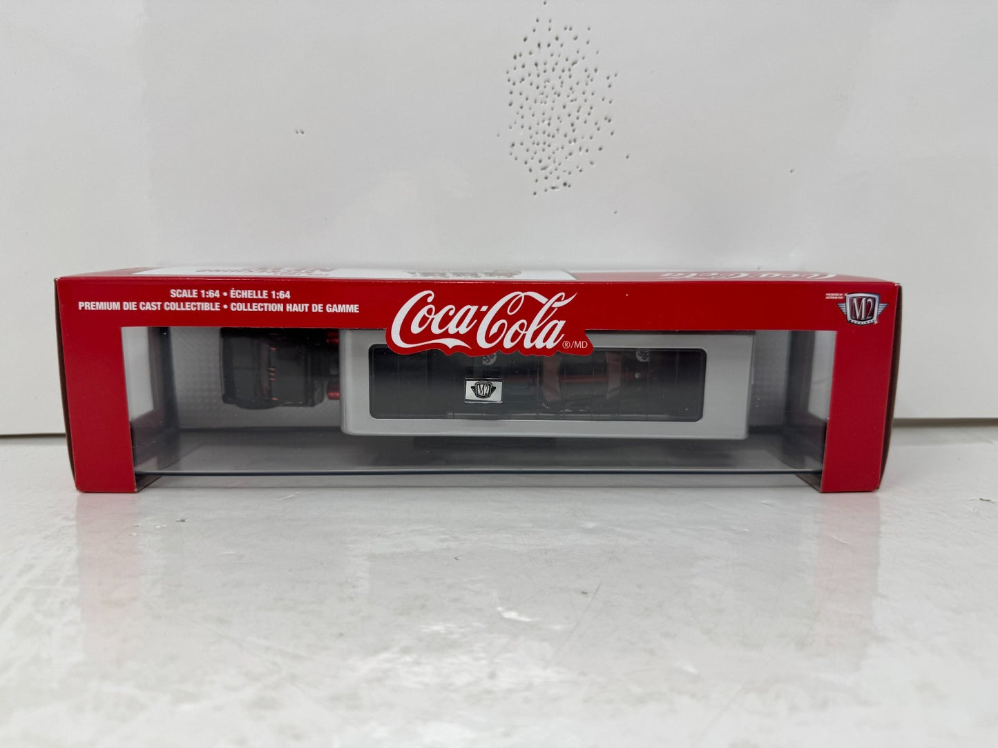 M2 Auto Haulers Coca-Cola 1967 Chevy C60 1966 Chevy Corvette CHASE 1:64 Diecast
