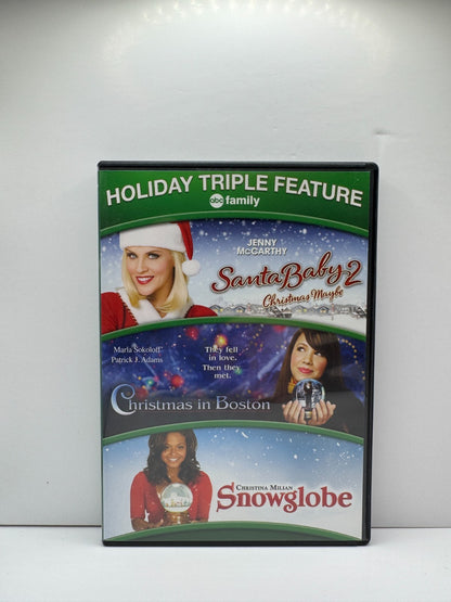 Santa Baby 2 / Christmas In Boston / Snowglobe (DVD) Movie Collection