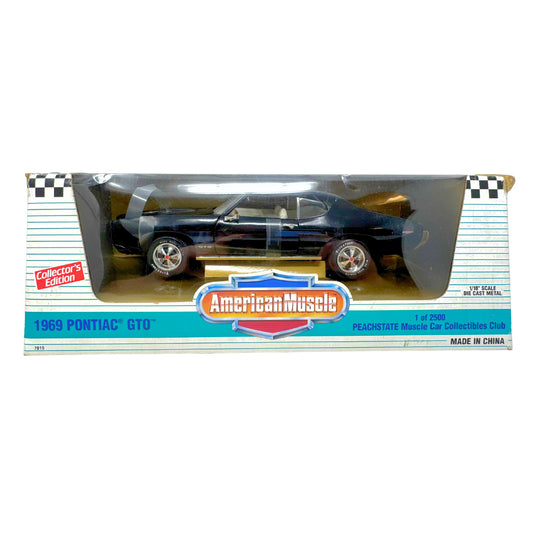 American Muscle 1969 Pontiac GTO Peachstate Collectibles Club Ertl 1:18 Diecast